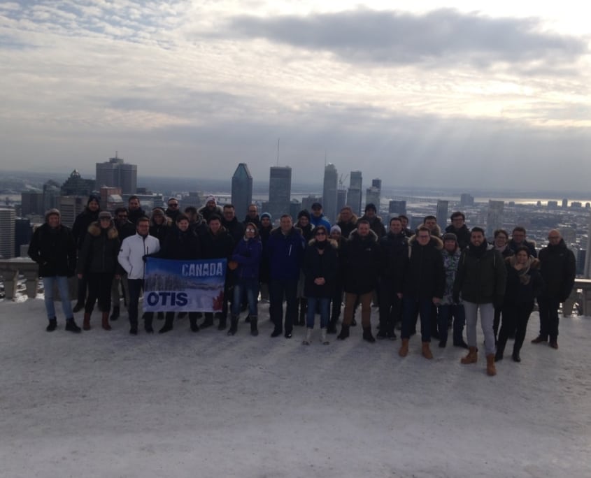 Voyage de OTIS au Canada Mandrego